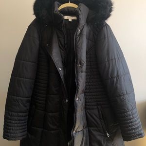 Liz Claiborne Winter Jacket with Removable Hood